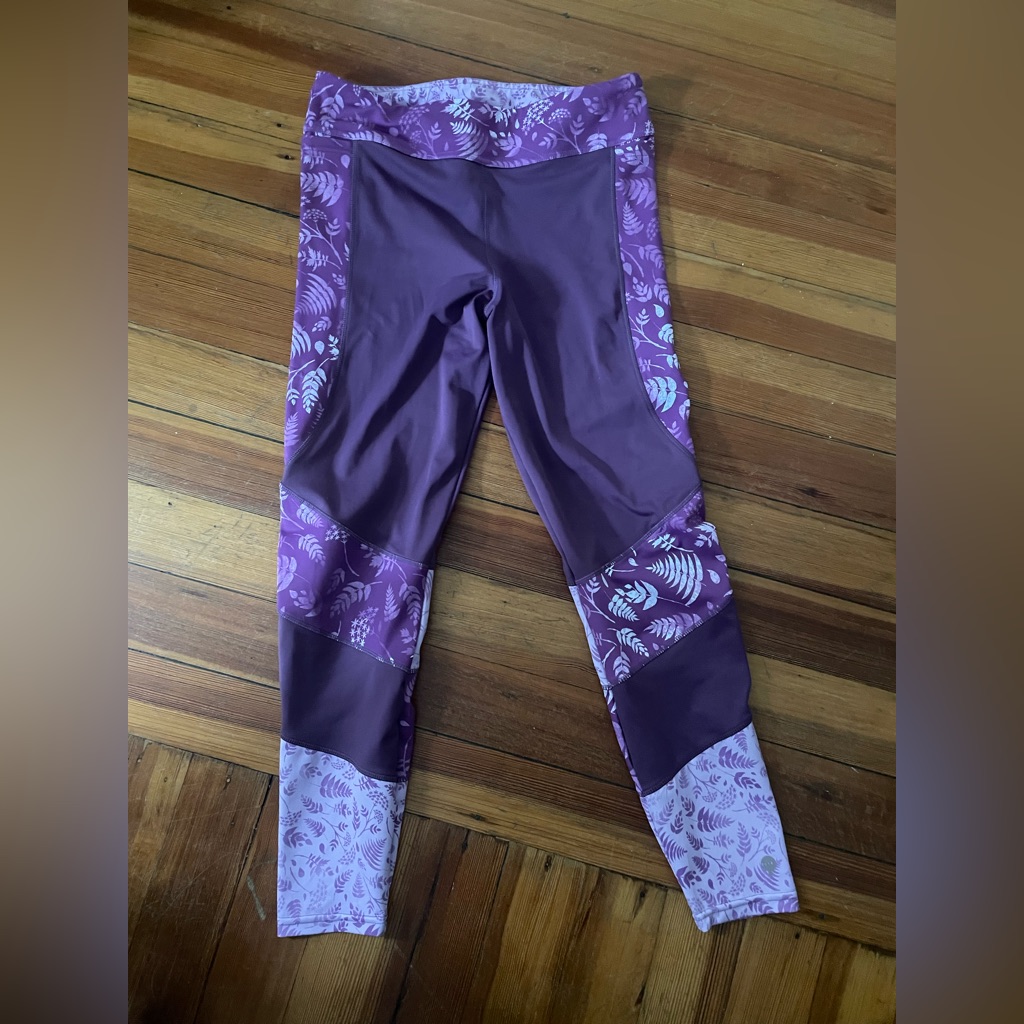 Blackmilk Purple Frozen Disney Leggings